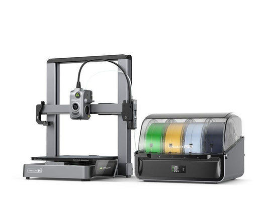 Creality | 3D Drucker Hi und CFS Kombo | Inklusive CFS für Mehrfarbenprint