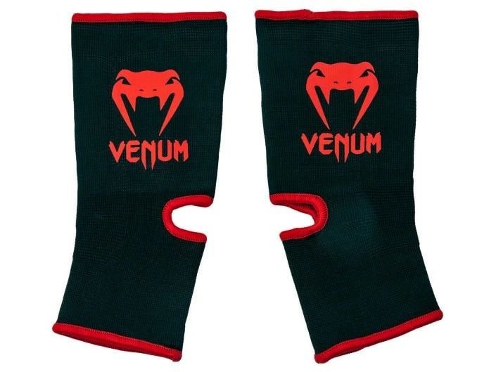 Venum | Kontact Ankle Support Guard | Schwarz/Rot, XL