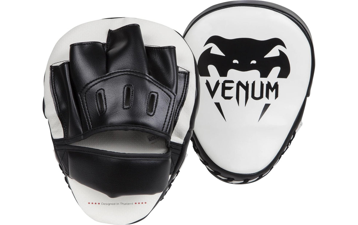 Venum, Light Focus Mitts Schwarz/Weiss