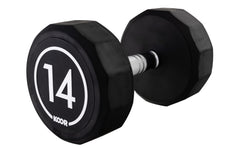 KOOR, Kurzhantel 14 kg, Schwarz