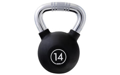 KOOR, Kettlebell 14 kg, Schwarz