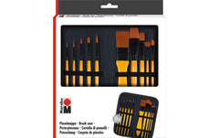 Marabu Pinselmappe Acrylpinsel Set