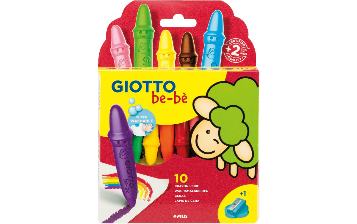 Giotto, Wachsmalstifte be-bé 10 Stück