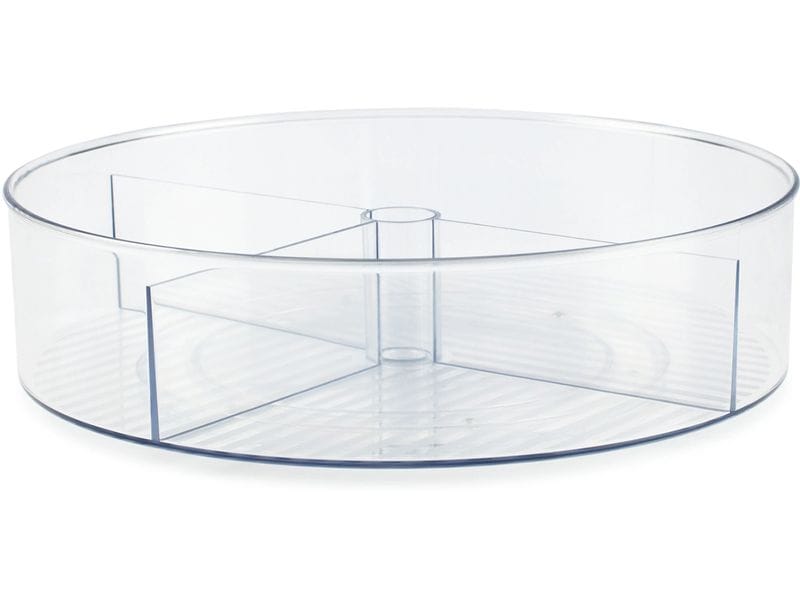 Rotho | Drehteller Küchenorganizer | 7 cm hoch 29 x 29 x 7