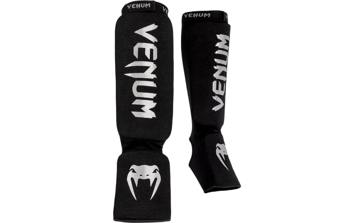 Venum, Kontact Shin Guards Schwarz/Weiss, L