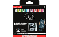 UNI CHALK Kreidemarker PWE-5.M Rundspitze
