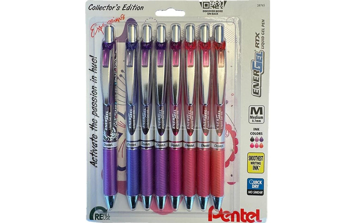 Pentel Gelroller EnerGel Xm Set Passion