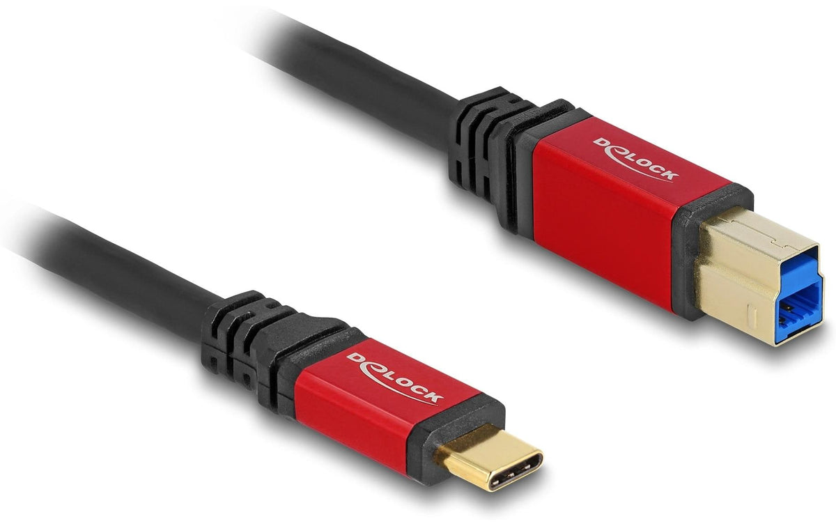 Delock USB3.2 Kabel C-Stecker - B-Stecker