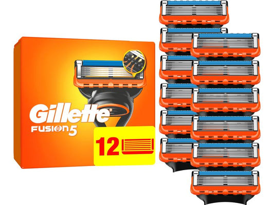 Gillette | Fusion5 Systemklingen 12er | 12 Stück
