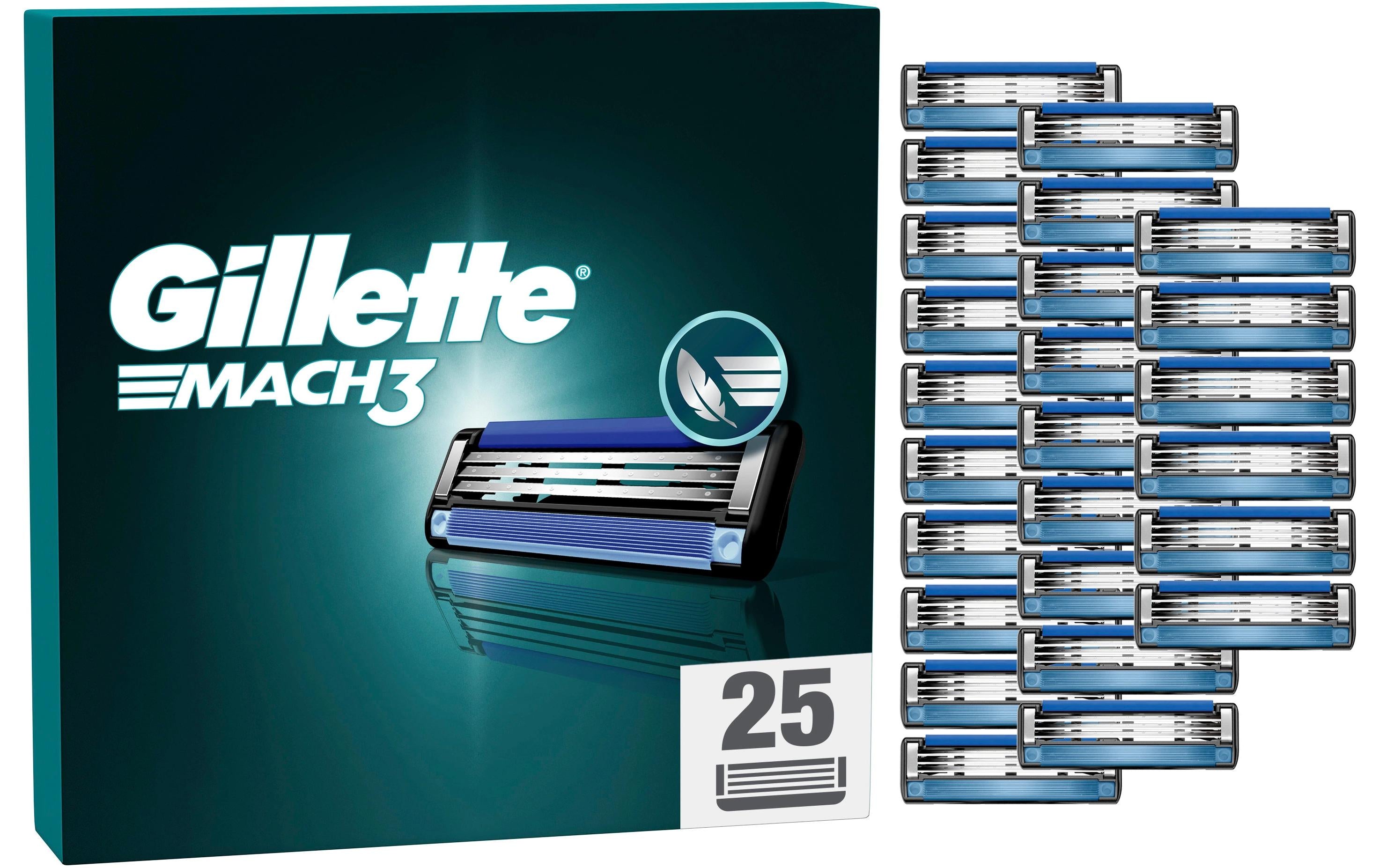 Gillette Mach3 Standard Systemklingen 25er