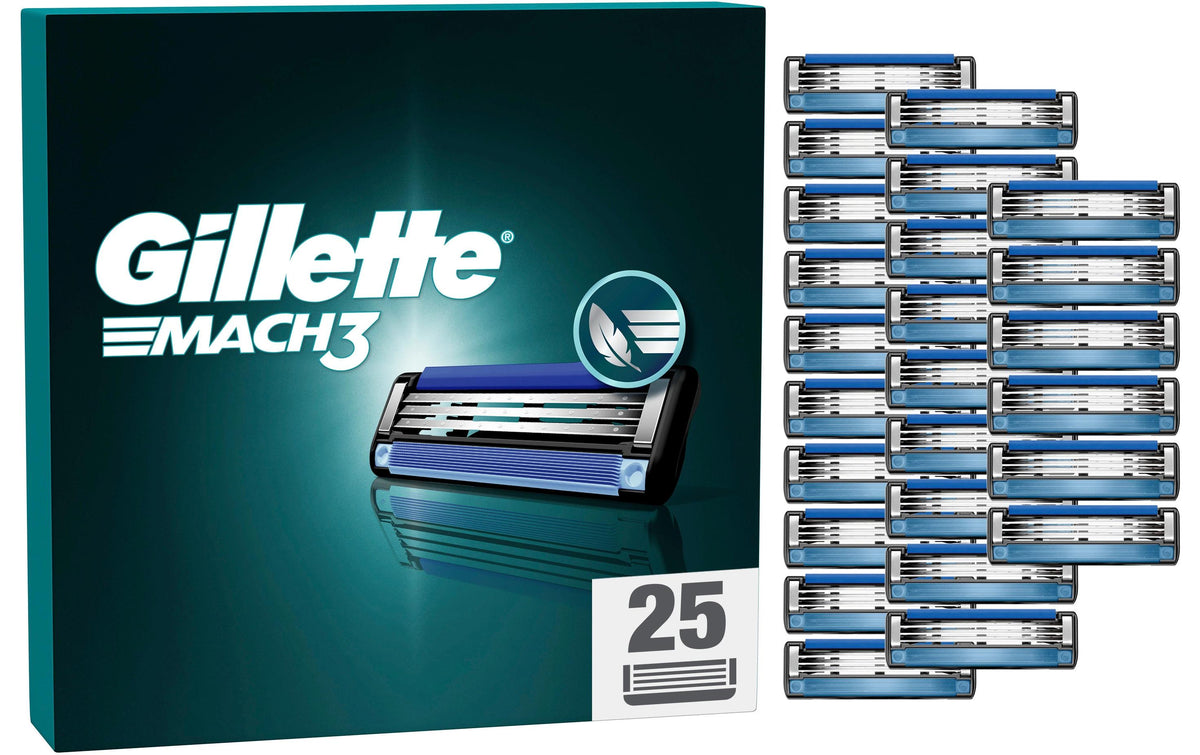 Gillette Mach3 Standard Systemklingen 25er