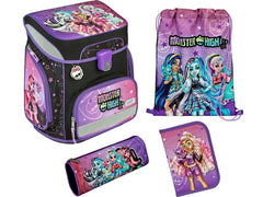 Scooli | Schultheke-Set 5-teilig | Monster High 18 Liter, ca. 1000 Gramm
