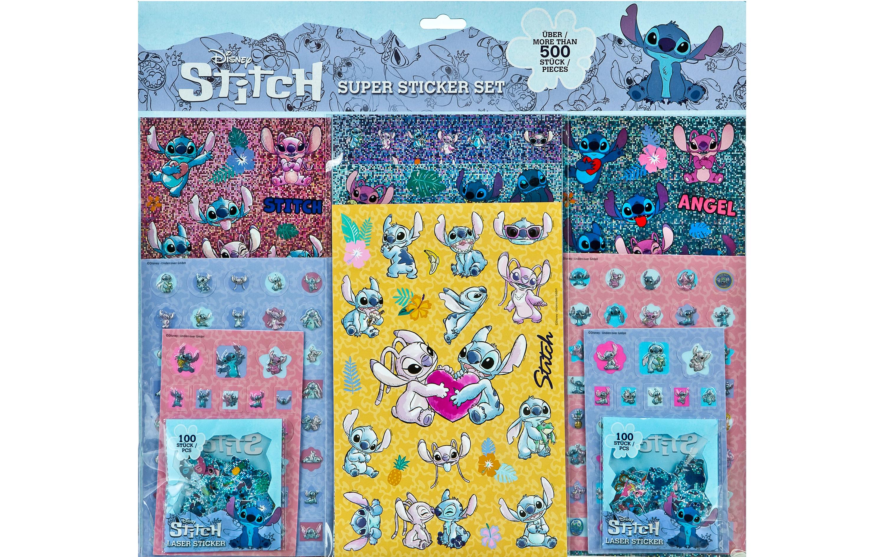 Undercover Super Sticker Set