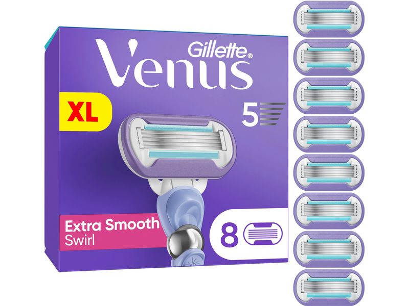 Gillette Venus | Extra Smooth Swirl 8er | 8 Stück