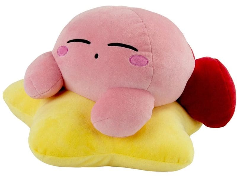 Tomy | Plüsch Mocchi-Mocchi Kirby auf Warp-Stern