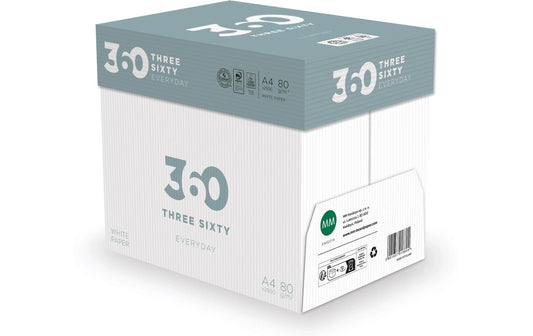 360, Kopierpapier Everyday A4, Weiss, 80 g/