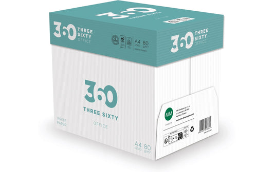 360, Kopierpapier Office A4, Weiss, 80 g/m²