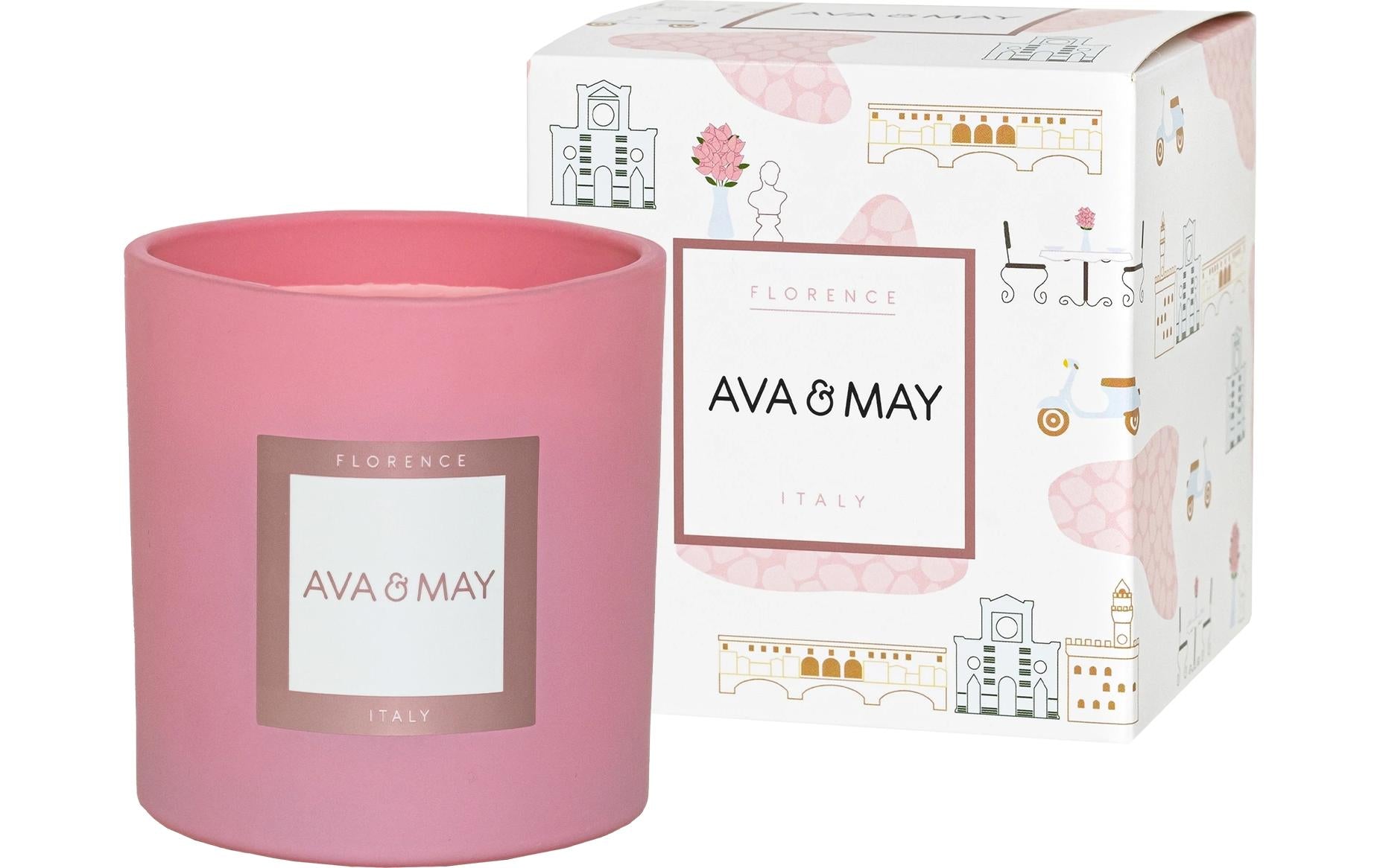 AVA & MAY Duftkerze Florenz, 300g