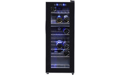 Coldtec by Kibernetik | Kibernetik Weinkühlschrank THD21 | E, 21Flaschen, 46dB, schwarz