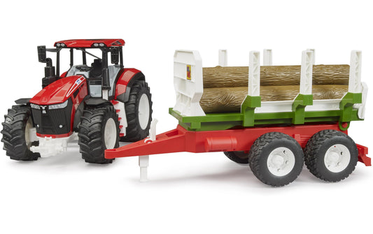 ROADMAX Traktor mit Rückeanhänger