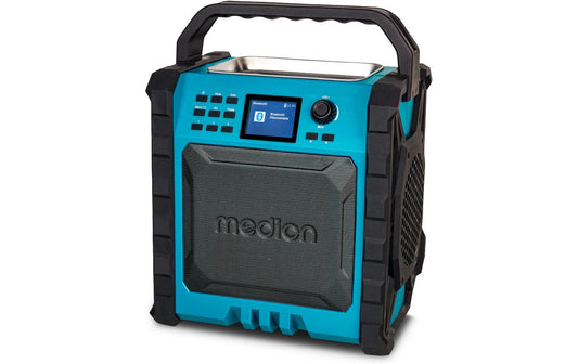 Medion | LIFE P66896 Baustellenradio | DAB+, Bluetooth, bis 10h Akku