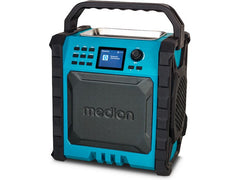 Medion | LIFE P66896 Baustellenradio | DAB+, Bluetooth, bis 10h Akku
