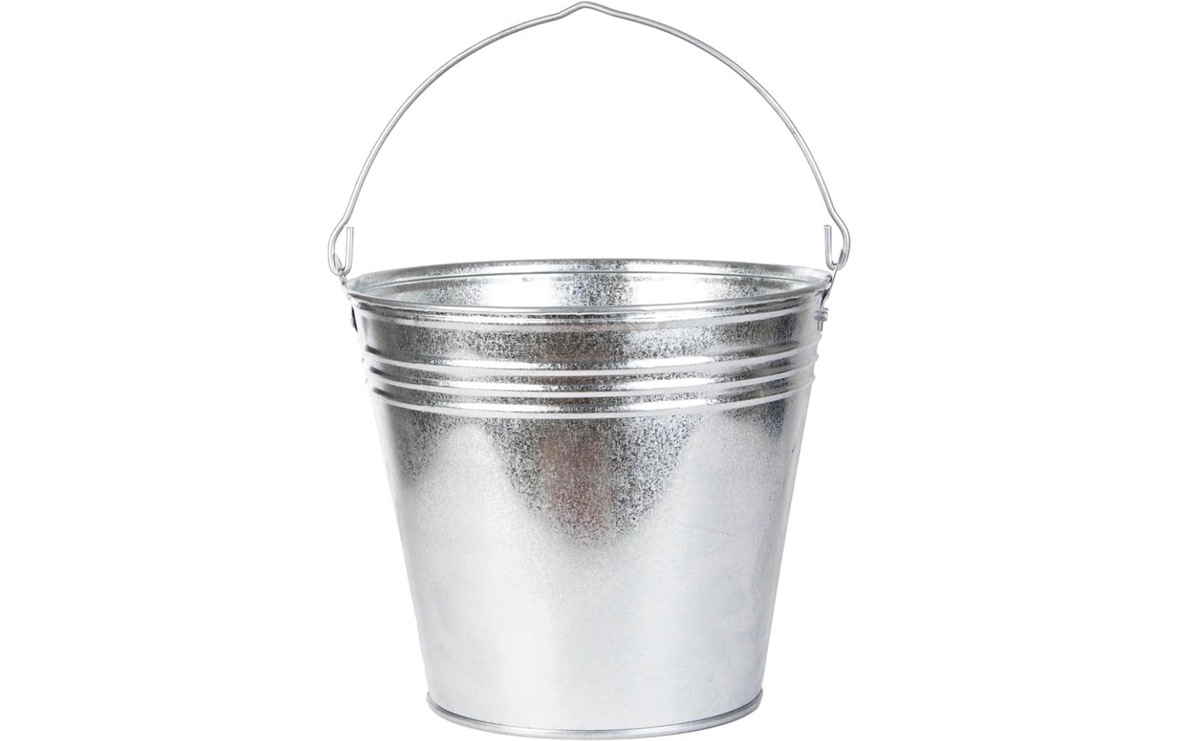 Esschert Design, Zinkeimer XL Silber