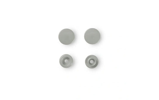 Prym Druckknopf Color Snaps, grau