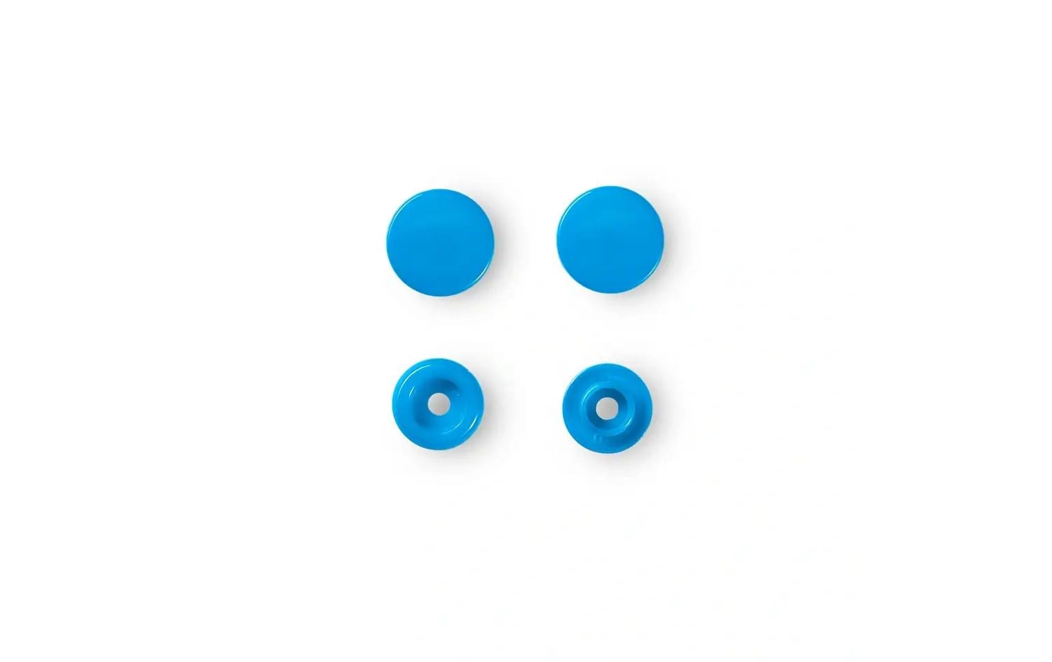Prym Druckknopf Color Snaps, stahlblau