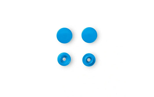 Prym Druckknopf Color Snaps, stahlblau