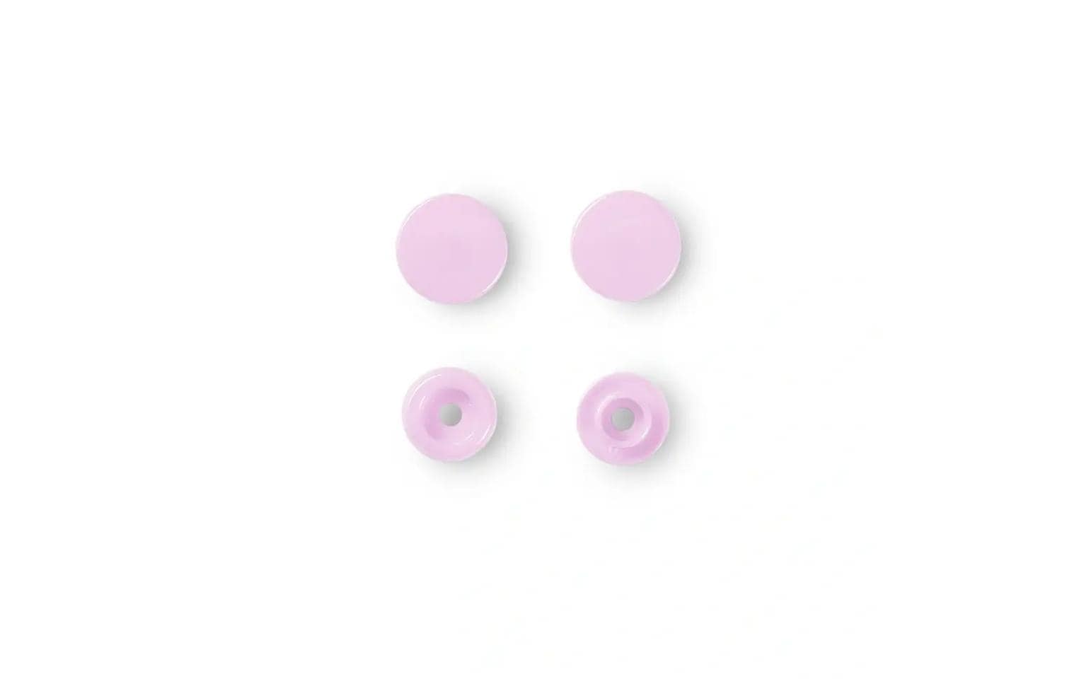 Prym Druckknopf Color Snaps, rosa