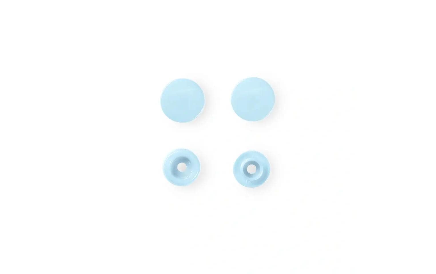 Prym Druckknopf Color Snaps, hellblau