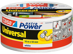 tesa | extra Power Universal | Weiss - 25 m x 50 mm