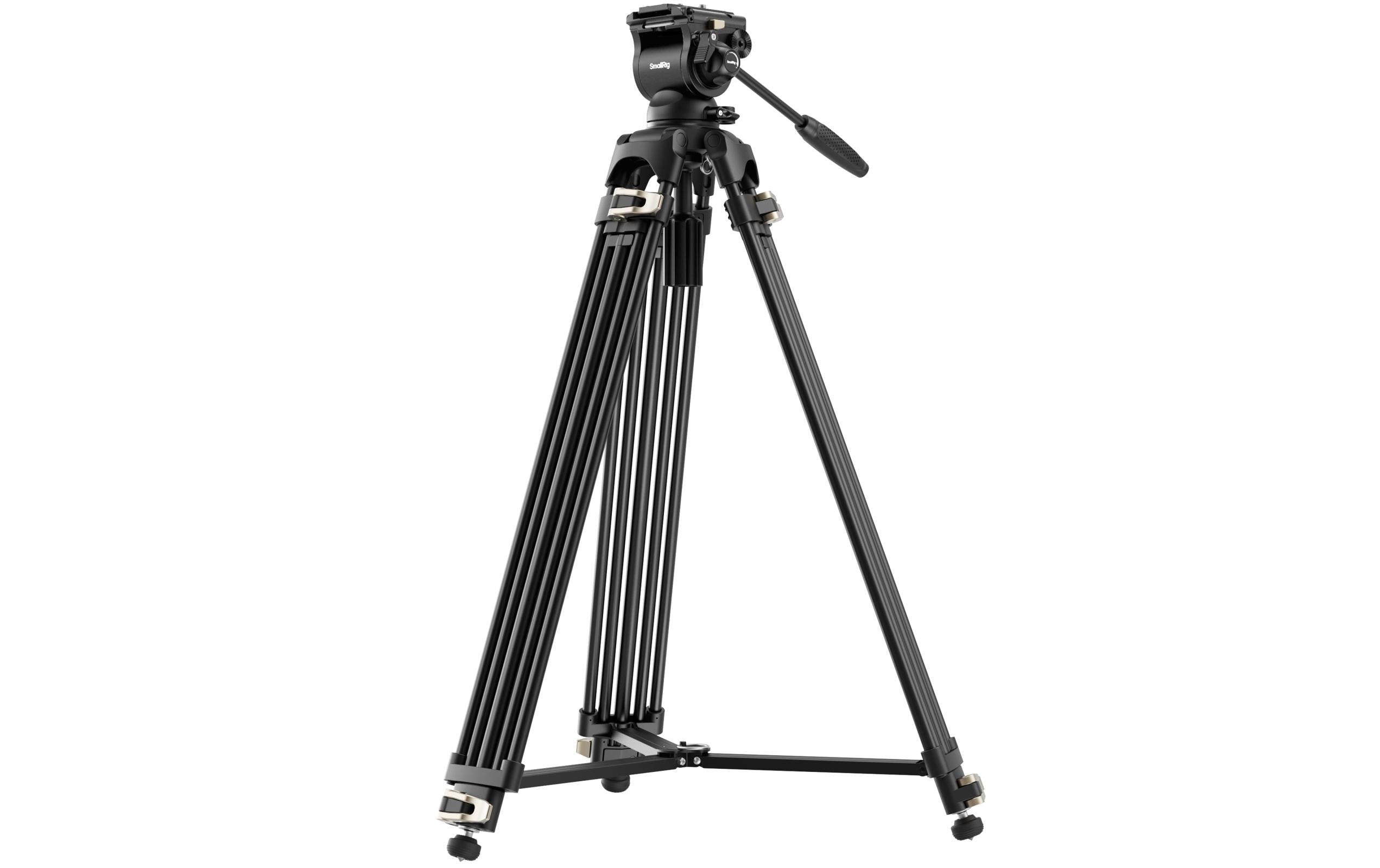 SmallRig Heavy-Duty Fluid Head Tripod Kit