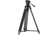 SmallRig Heavy-Duty Fluid Head Tripod Kit