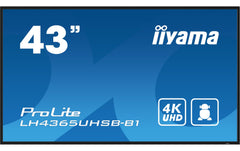 iiyama | LH4365UHSB-B1 | 43, IPS, UHD, 800cd, Android