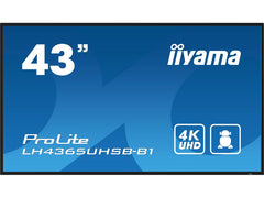 iiyama | LH4365UHSB-B1 | 43, IPS, UHD, 800cd, Android