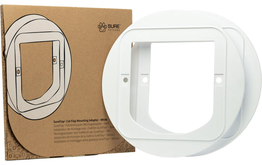 SureFlap | Montageadapter für Glas | Durchmesser-Öffnung 21–26cm