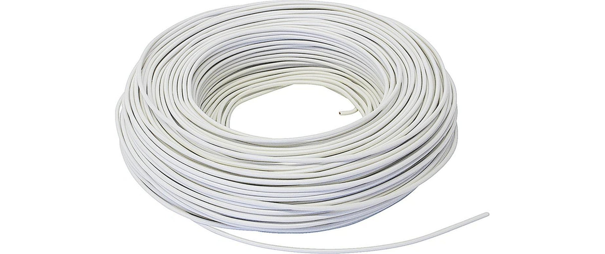 STEFFEN, T-Draht 1.5 mm², 20 m Weiss