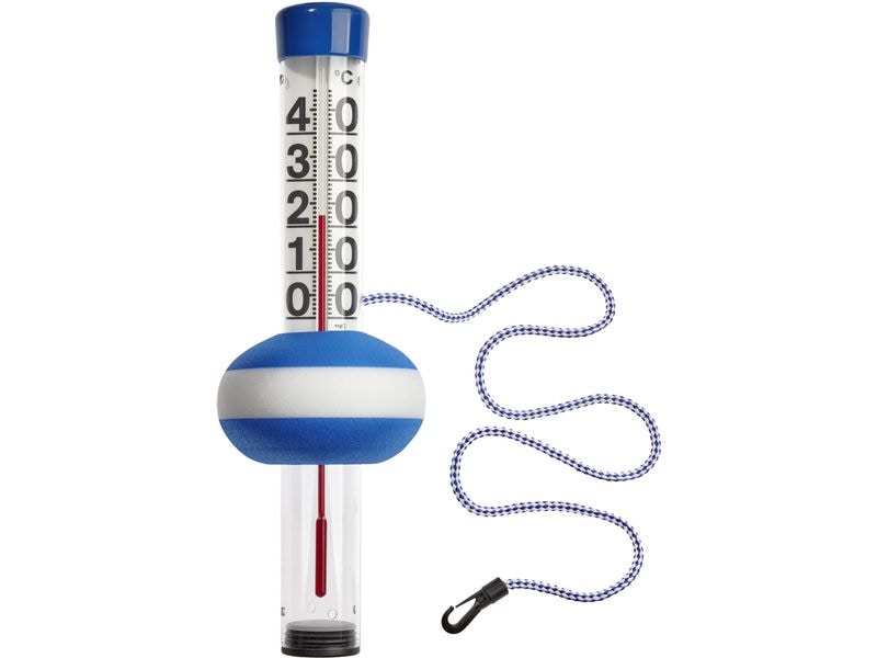 TFA Dostmann | NEPTUN Schwimmbadthermometer | blau/weiss, FE-TFA