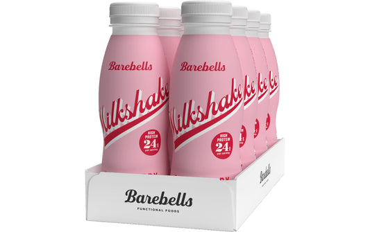 Barebells | Milchshake Strawberry | 8 x 330 ml