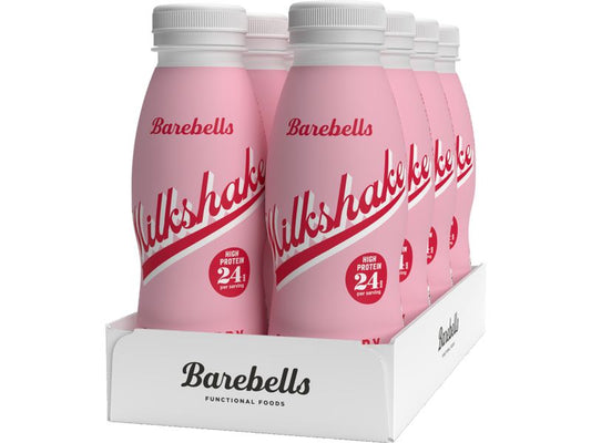 Barebells | Milchshake Strawberry | 8 x 330 ml