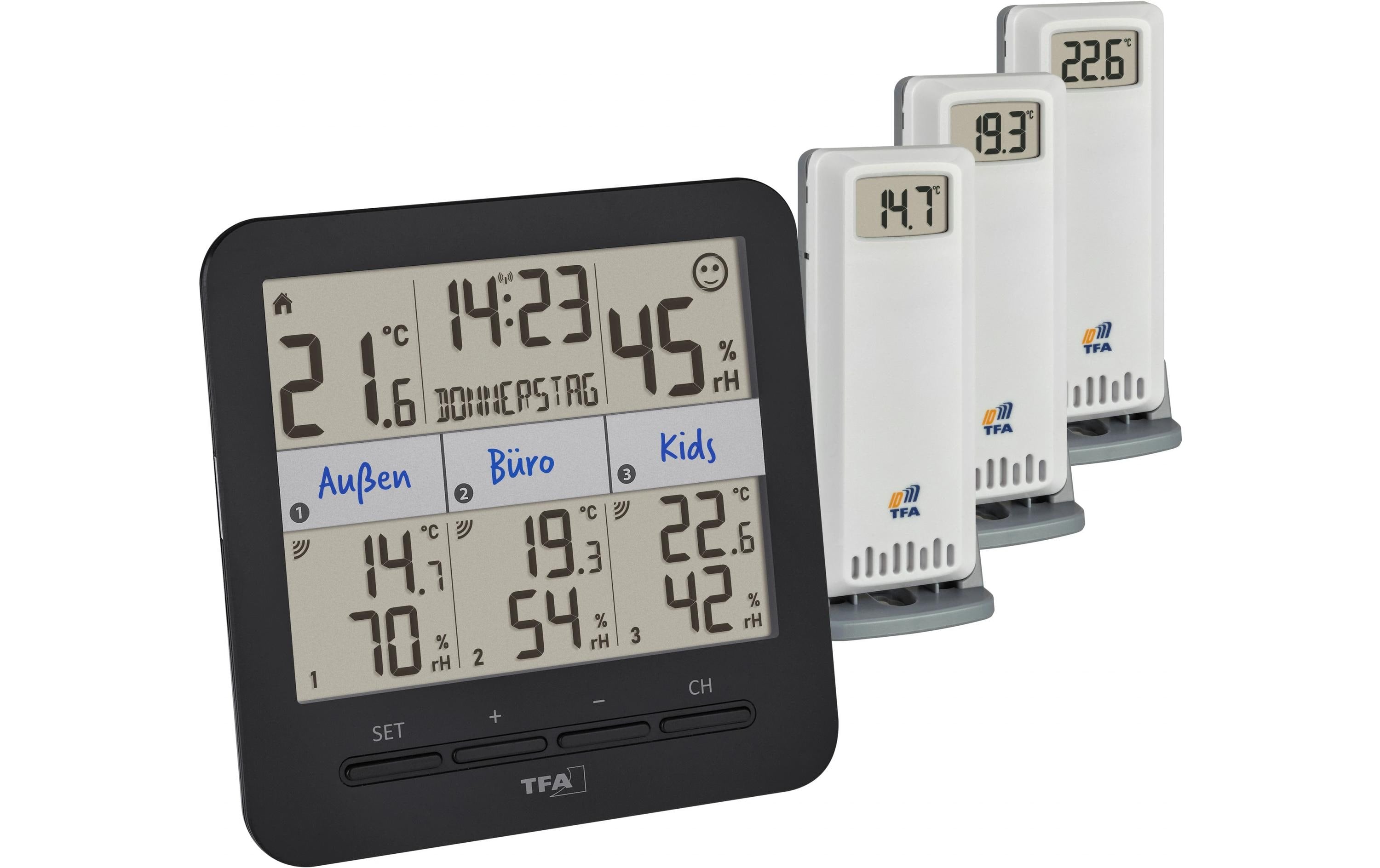 KLIMA@HOME 2 Funk-Thermo-Hygrometer