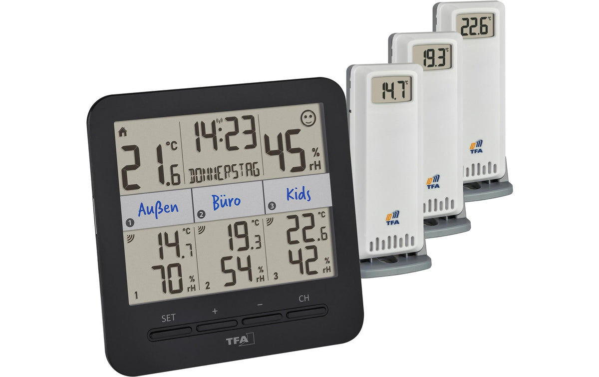 KLIMA@HOME 2 Funk-Thermo-Hygrometer