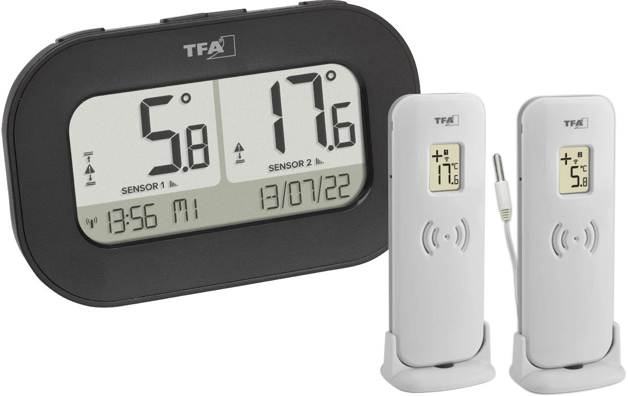 DOUBLE-CHECK Funk-Thermometer