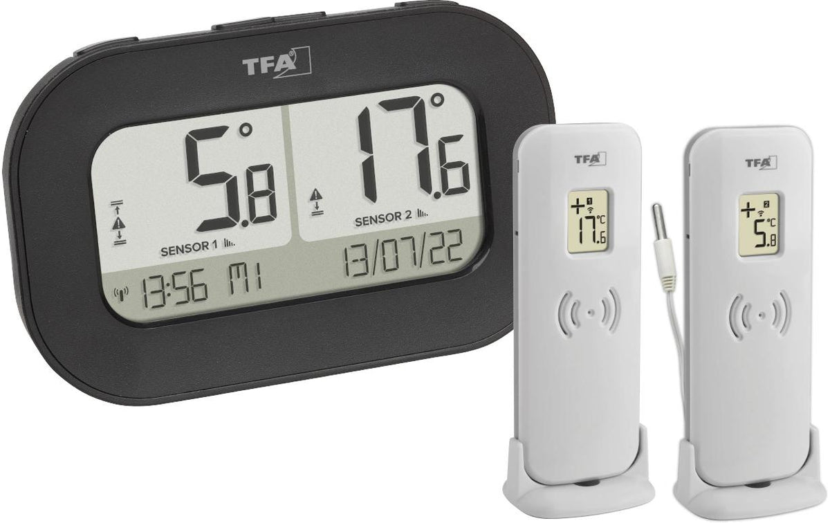 DOUBLE-CHECK Funk-Thermometer