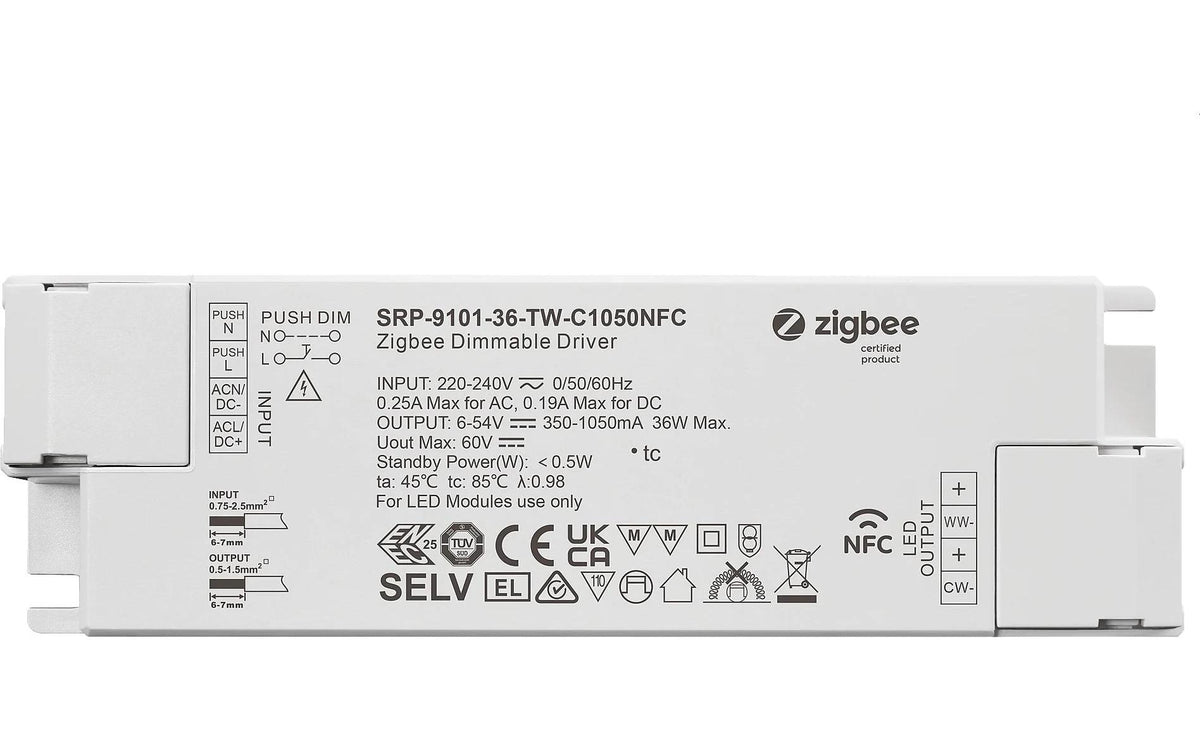 SR Zigbee 3.0 NFC Konverter Tunable White