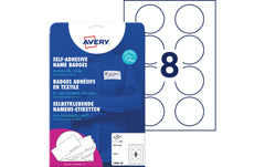 Avery Zweckform | NamensEtik. rund 65mm Laser | Inhalt: 160 Etik. / 20 Blatt