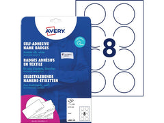 Avery Zweckform | NamensEtik. rund 65mm Laser | Inhalt: 160 Etik. / 20 Blatt