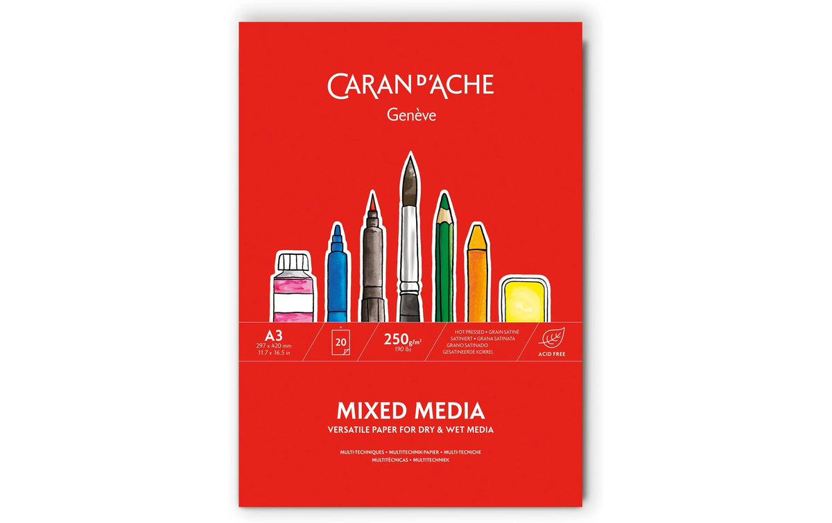 Caran dAche Multitechnik Zeichenblock